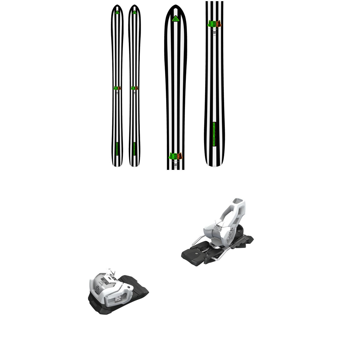 Salomon Depart .01 Skis + Tyrolia Attack LYT 11 GW Ski Bindings 2027