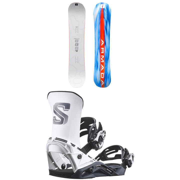 Armada Blueprint Snowboard + Salomon District Snowboard Bindings 2027