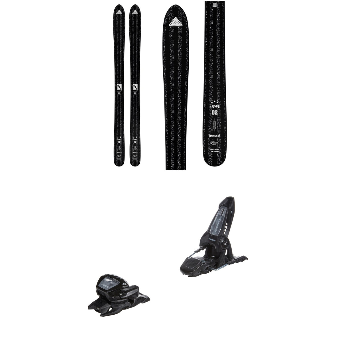 Salomon Depart .02 Skis 2027 + Marker Griffon 13 ID Ski Bindings