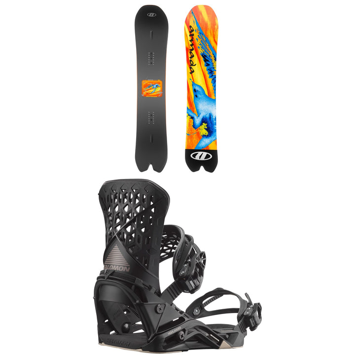 Armada Shatter Point Snowboard + Salomon Highlander Snowboard Bindings 2027