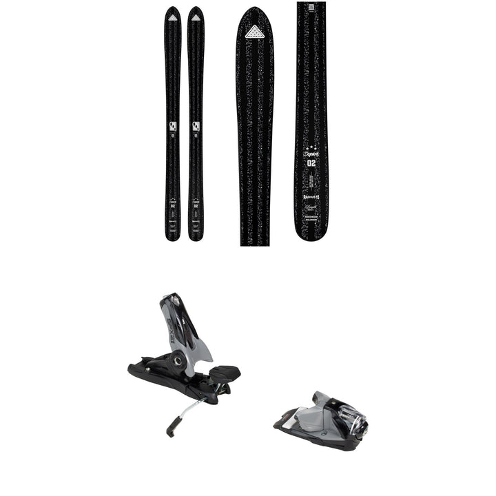Salomon Depart .02 Skis 2027 + Look SPX 12 GW Pro Ski Bindings