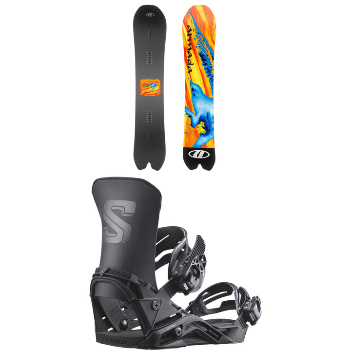 Armada Shatter Point Snowboard + Salomon District Snowboard Bindings 2027