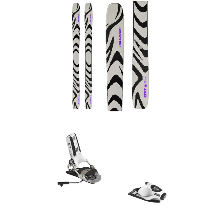 Salomon QST 92 Skis + Look Pivot 2.0 11 GW Ski Bindings 2027