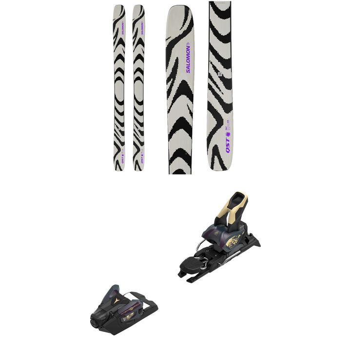 Salomon QST 92 Skis 2027 + Atomic Strive 12 GW Ski Bindings