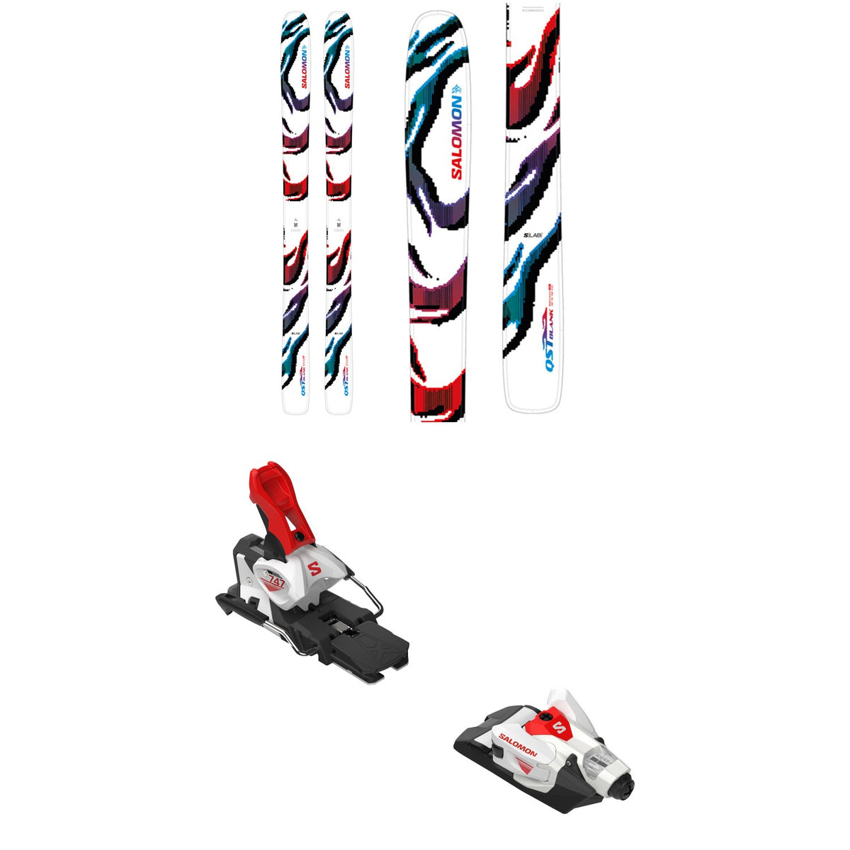 Salomon S/LAB QST Blank Skis 2027 + Salomon Strive 16 MN Ski Bindings