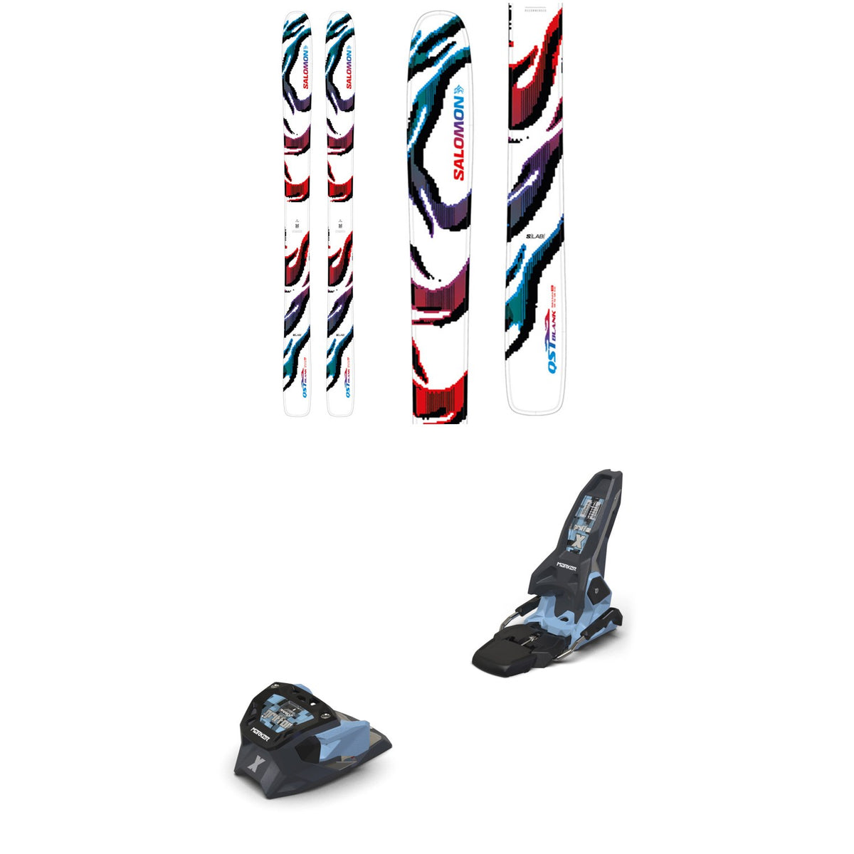 Salomon S/LAB QST Blank Skis + Marker Griffon X 13 Ski Bindings 2027
