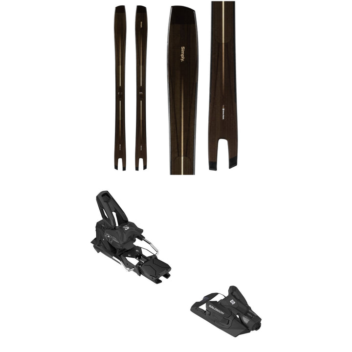 Simply. Recreation Skis + Salomon Strive 14 GW Ski Bindings 2027