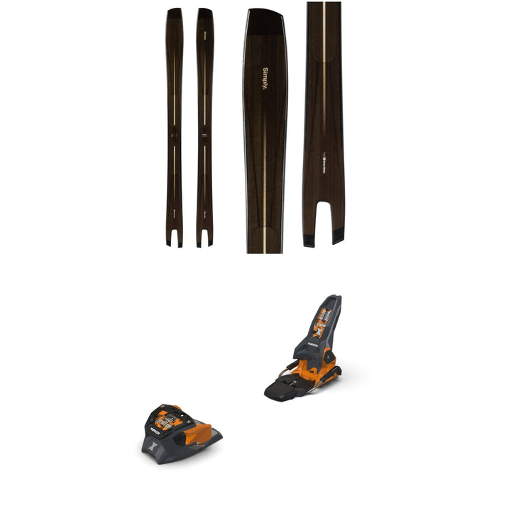 Simply. Recreation Skis + Marker Griffon X 13 Ski Bindings 2027