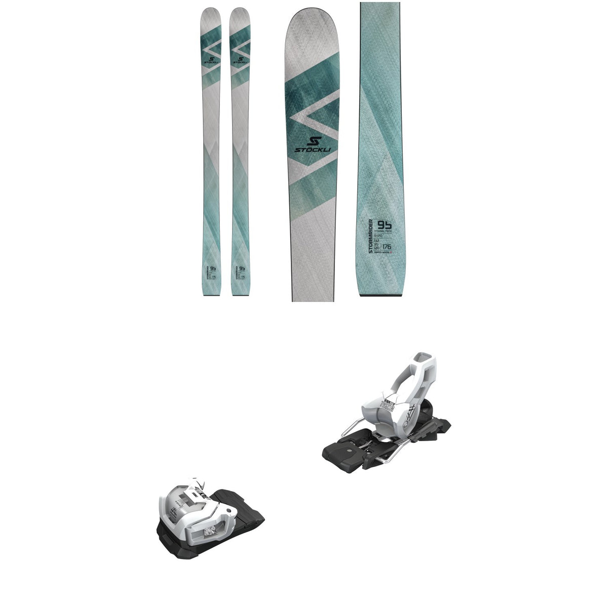 Stöckli Stormrider 95 Skis + Tyrolia Attack LYT 11 GW Ski Bindings 2027