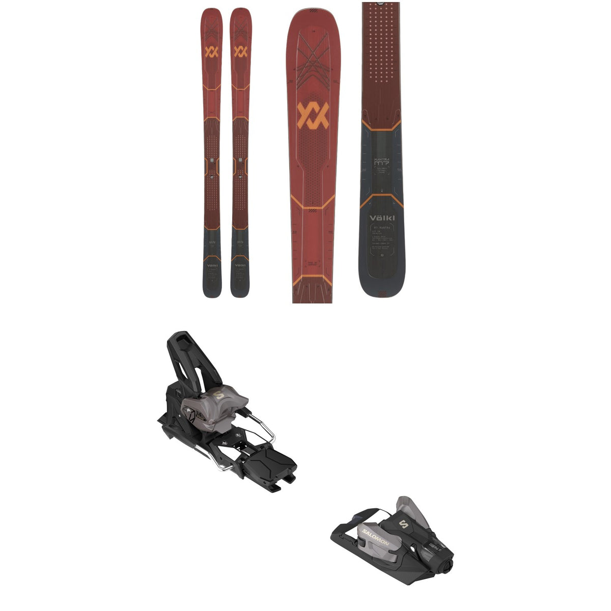 Völkl M7 Mantra Skis 2027 + Salomon Strive 14 GW Ski Bindings