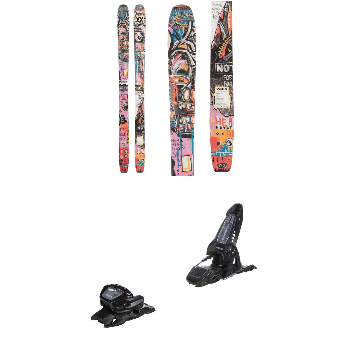 Völkl Revolt 101 Skis 2027 + Marker Griffon 13 ID Ski Bindings