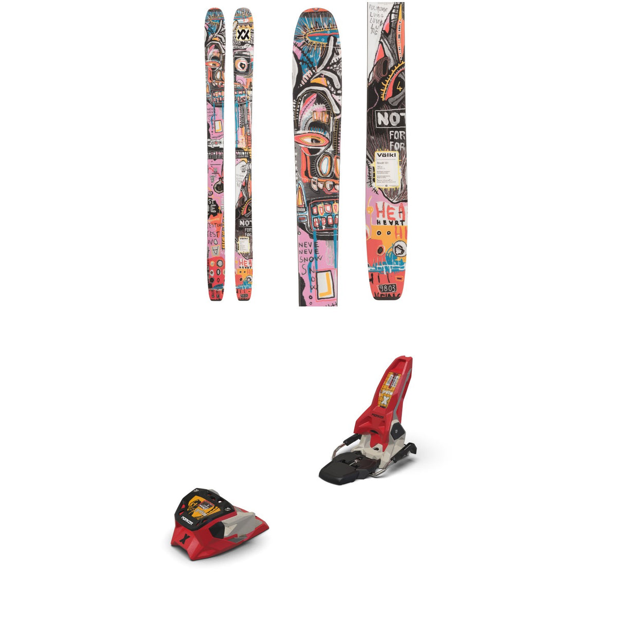 Völkl Revolt 101 Skis + Marker Griffon X 13 Ski Bindings 2027