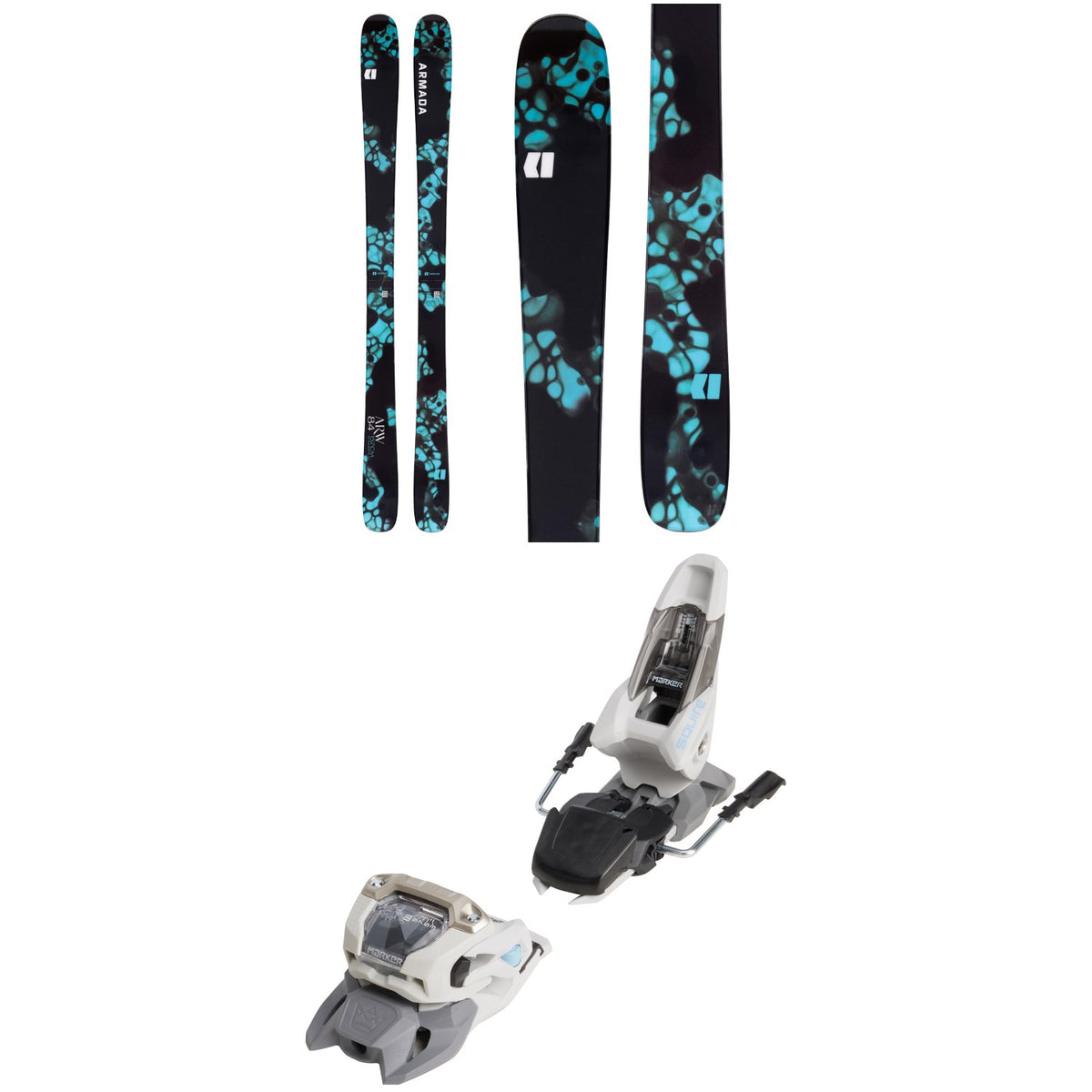 Armada ARW 84 Skis - Women's 2027 + Marker Squire 11 Ski Bindings