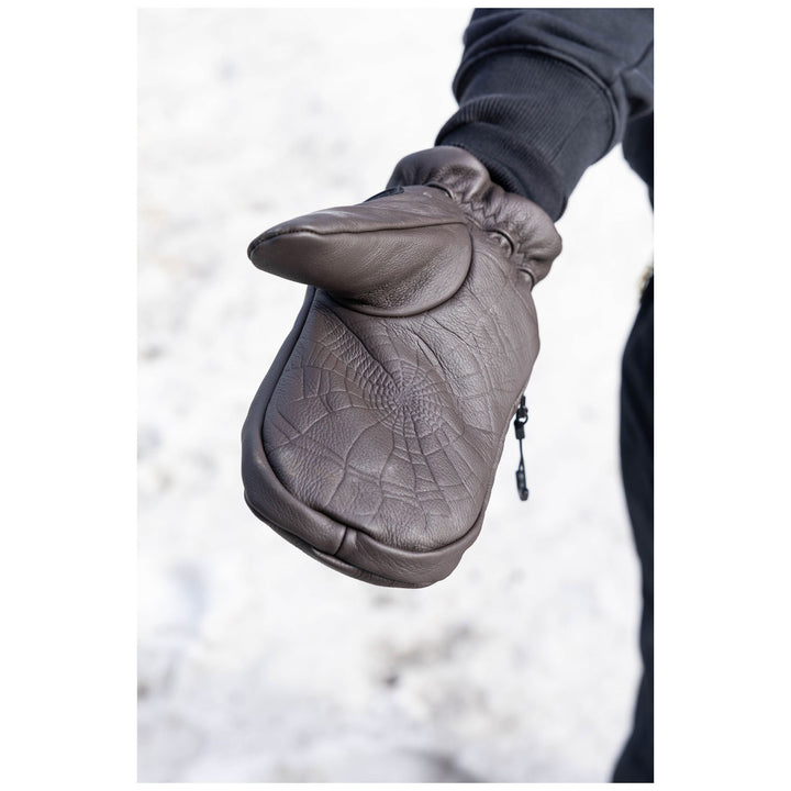 DEATHGRIP GLOVE CO. Ghoul Leather Mittens Bluxton