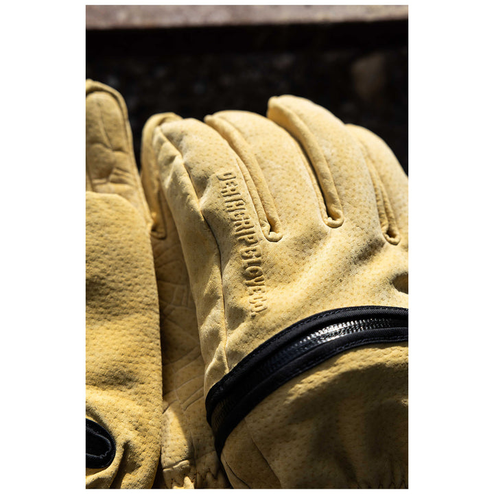 DEATHGRIP GLOVE CO. Ghoul Leather Gloves Tan