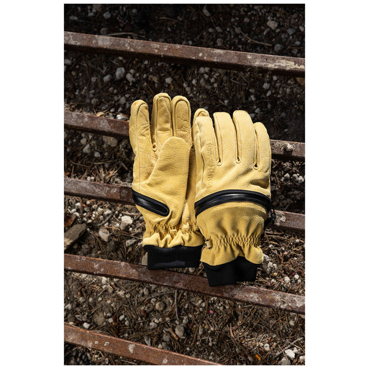 DEATHGRIP GLOVE CO. Ghoul Leather Gloves Tan