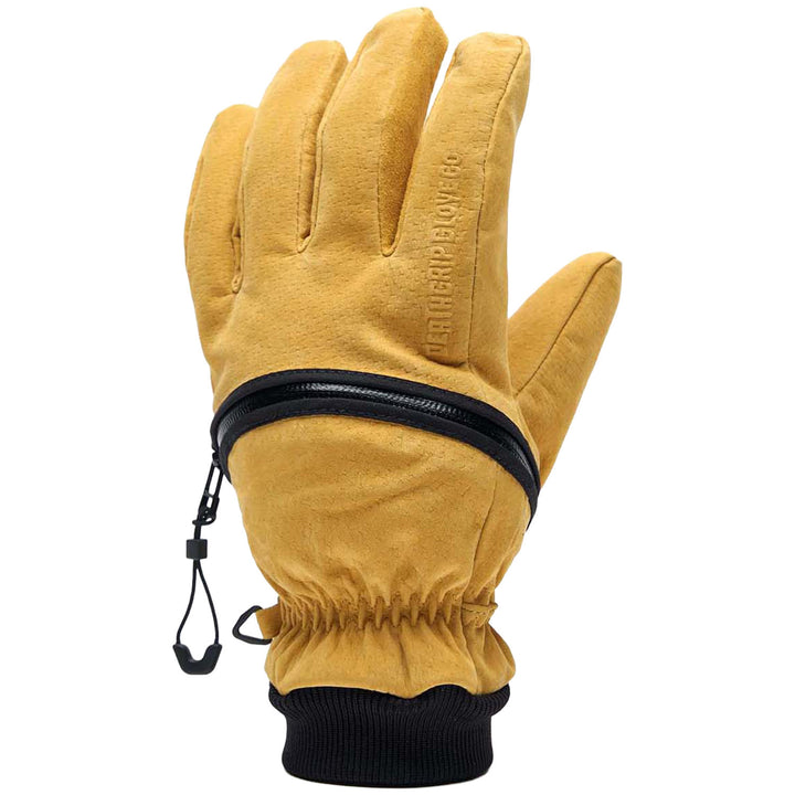 DEATHGRIP GLOVE CO. Ghoul Leather Gloves Tan