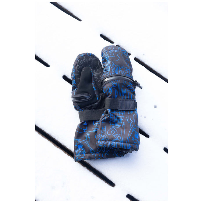 DEATHGRIP GLOVE CO. Gremlin Mittens - Kids' Max/Blue