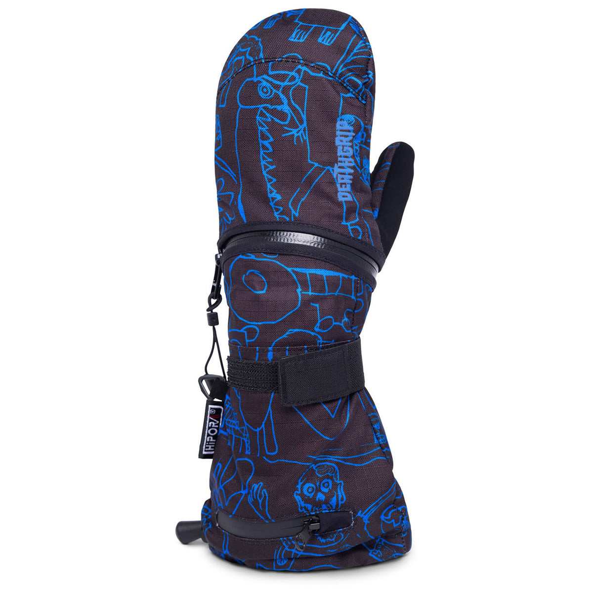 DEATHGRIP GLOVE CO. Gremlin Mittens - Kids' Max/Blue