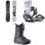 Salomon Pulse Snowboard + Rhythm Snowboard Bindings + Faction Boa Snowboard Boots 2027