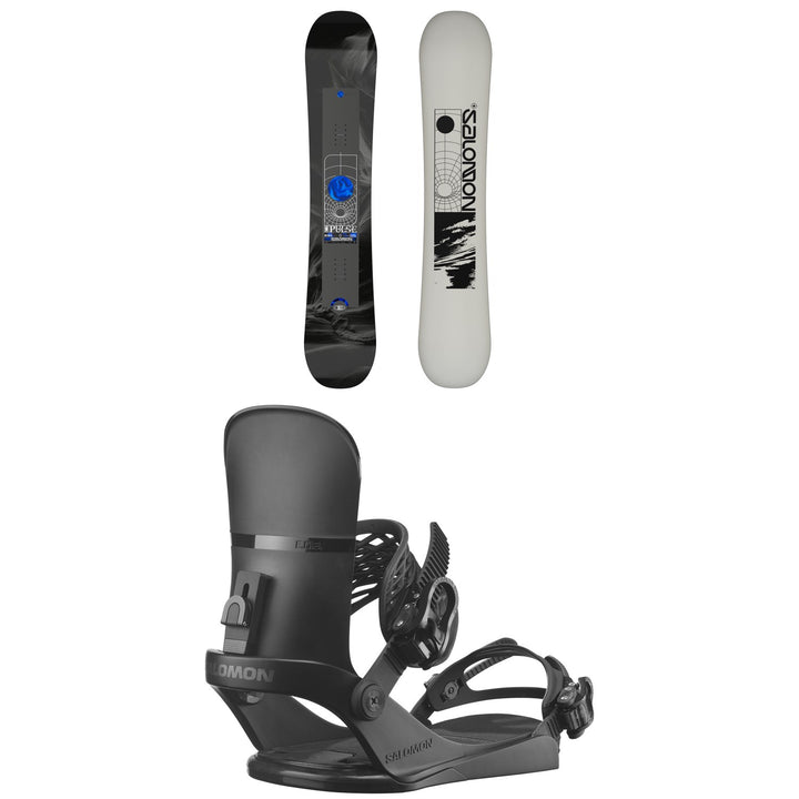 Salomon Pulse Snowboard + EDB Snowboard Bindings 2027