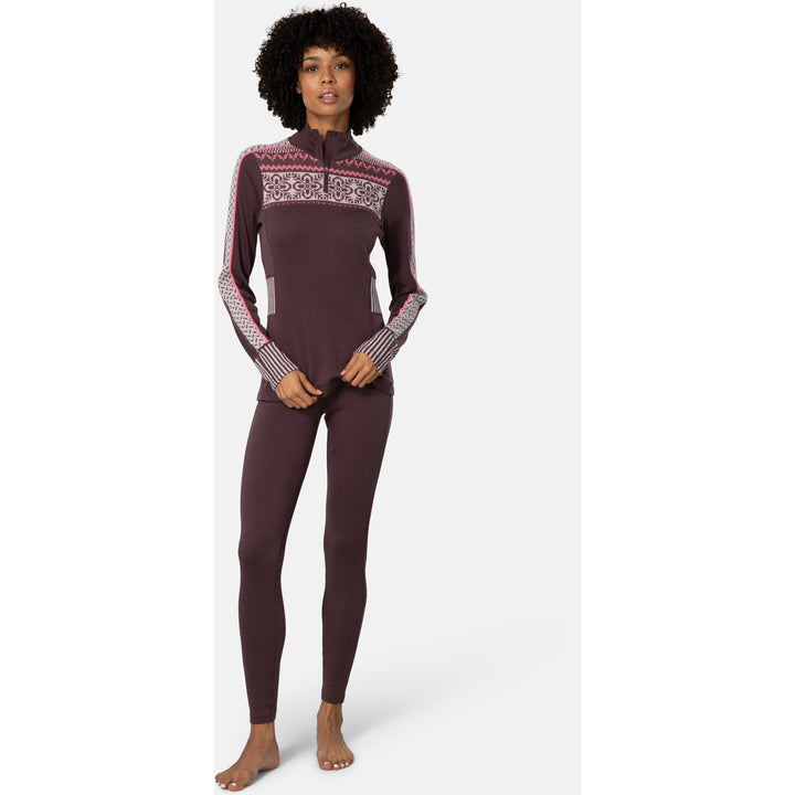 Kari Traa Ines Half Zip Top - Women's Cocoa Powder