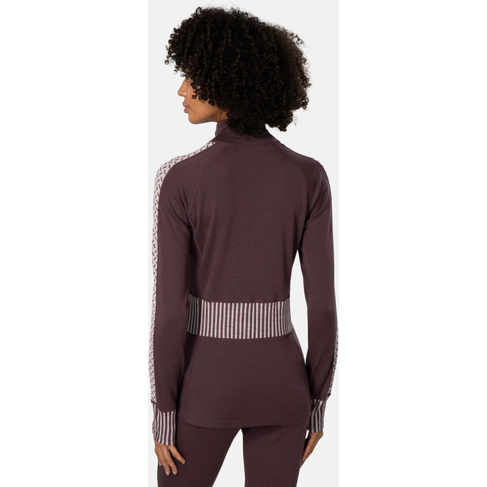 Kari Traa Ines Half Zip Top - Women's Cocoa Powder