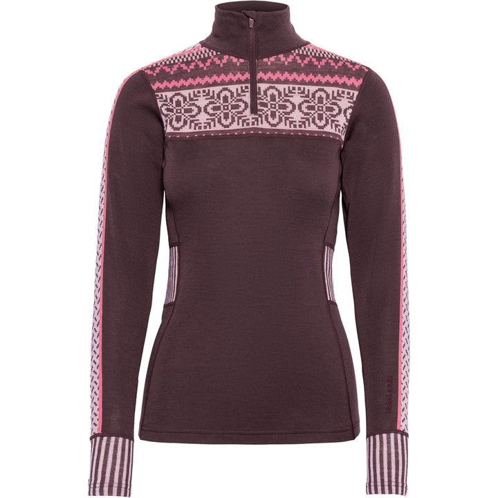 Kari Traa Ines Half Zip Top - Women's Cocoa Powder