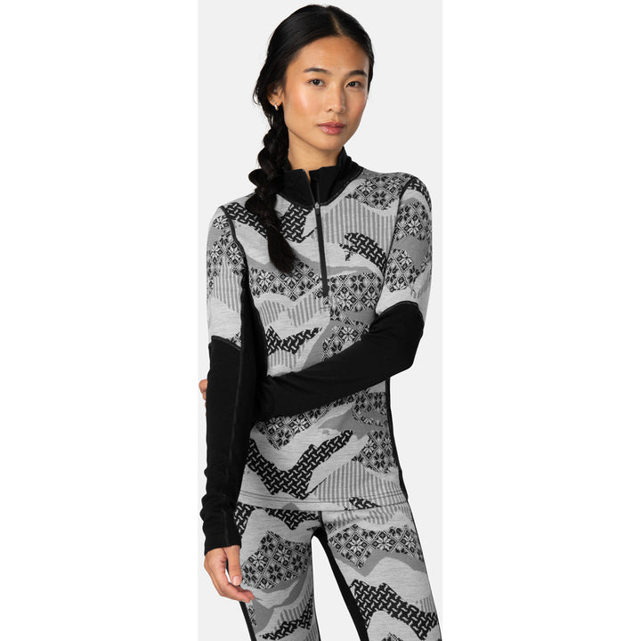 Kari Traa Olea Half Zip Top - Women's Black