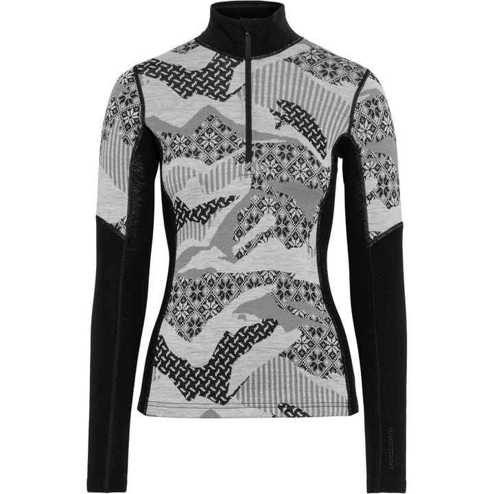 Kari Traa Olea Half Zip Top - Women's Black
