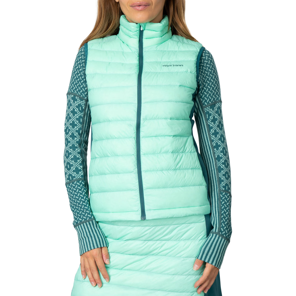Kari Traa Emilie Down Vest - Women's Jelly Mint