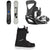 Salomon Pulse Snowboard + Pact Snowboard Bindings + Faction Boa X Snowboard Boots 2027