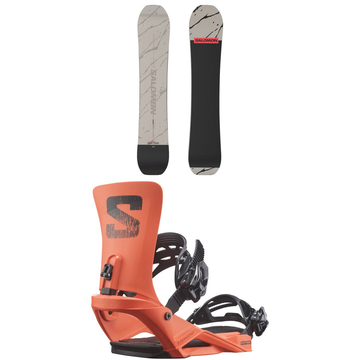 Salomon Overcast Snowboard + Rhythm Snowboard Bindings 2027