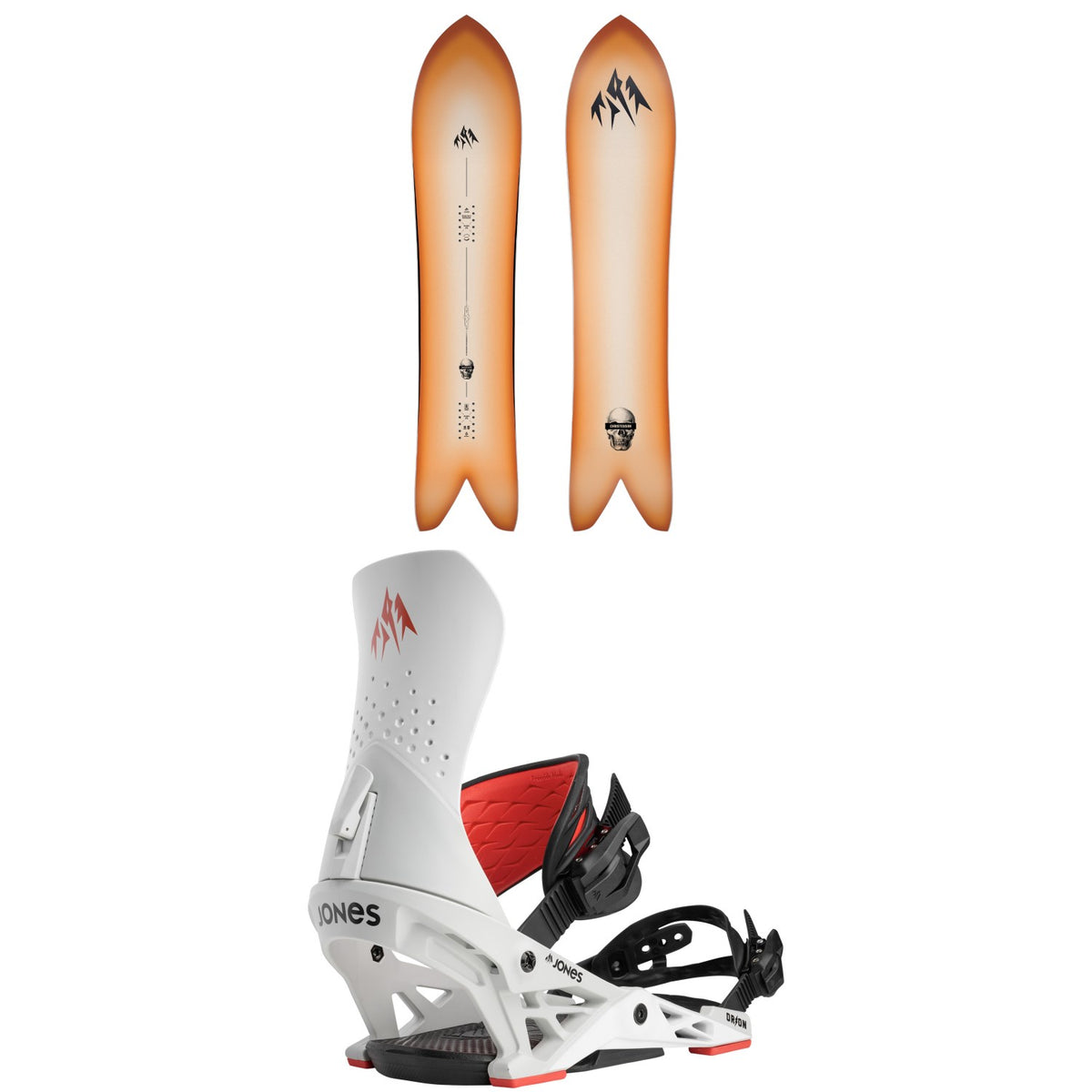 Jones Storm Chaser Snowboard + Orion Snowboard Bindings 2027