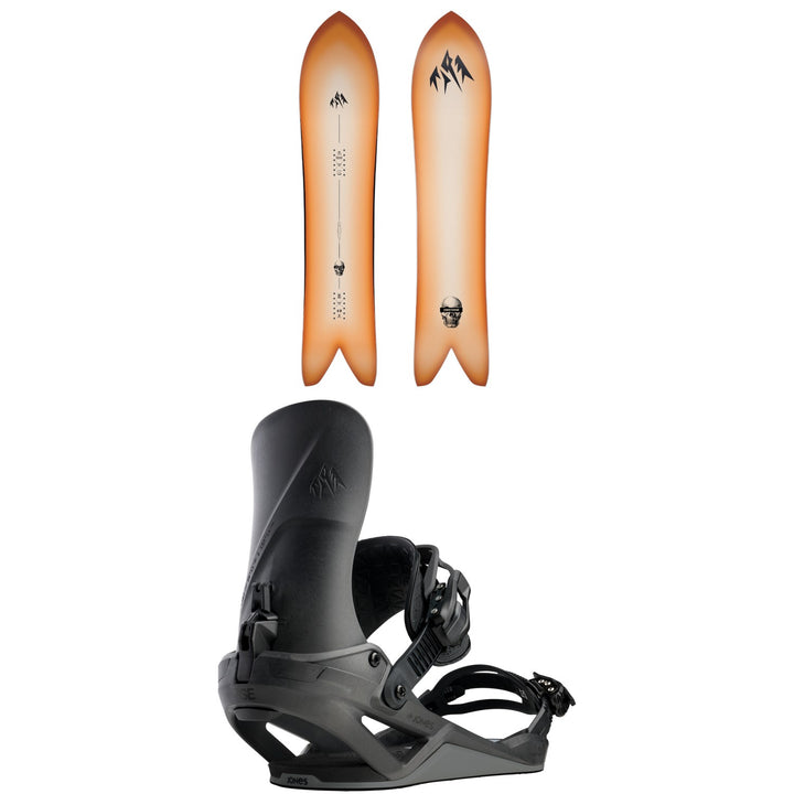 Jones Storm Chaser Snowboard + Zenith FASE Snowboard Bindings 2027