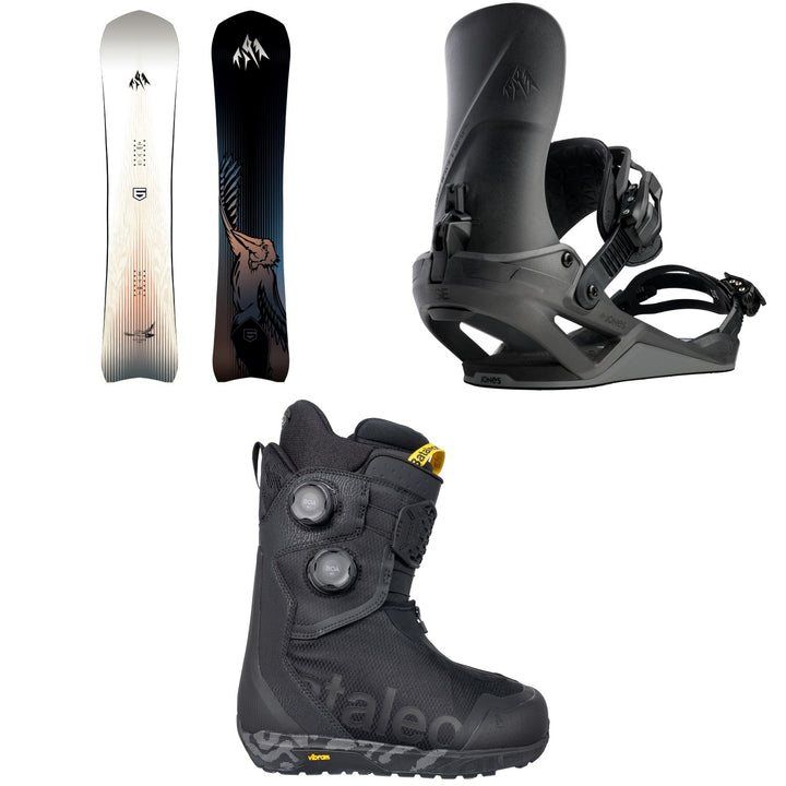 Jones Freecarver 6000S Snowboard + Zenith FASE Snowboard Bindings + Bataleon Acid Double Boa Snowboard Boots 2027