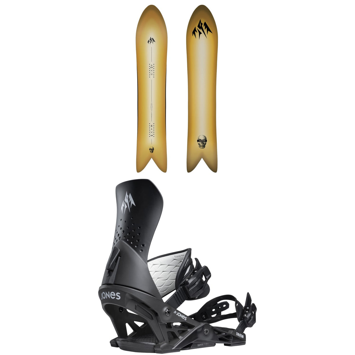 Jones Storm Wolf Snowboard + Orion Snowboard Bindings 2027