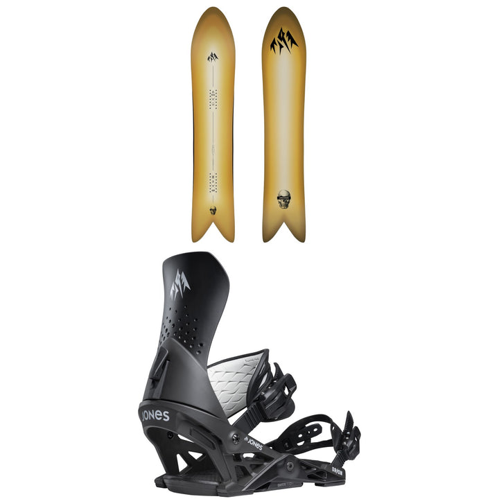 Jones Storm Wolf Snowboard + Orion Snowboard Bindings 2027