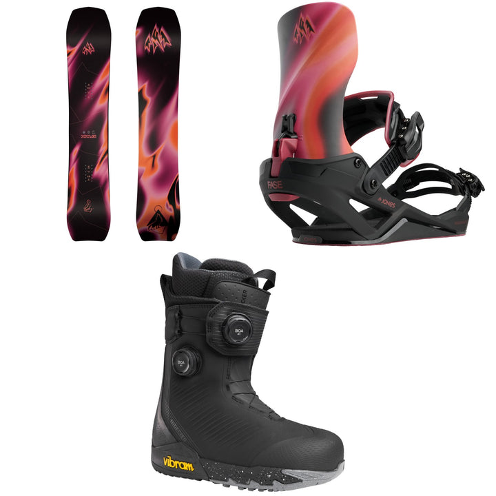 Jones Howler Snowboard + Mercury FASE Snowboard Bindings + Nidecker Kita Snowboard Boots - Women's 2027