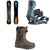 Jones Mountain Twin Snowboard + Meteorite Snowboard Bindings + Nidecker Altai Snowboard Boots 2027