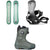 Jones TwinCraft Snowboard + Mercury FASE Surf Series Snowboard Bindings + Bataleon Salsa Double Boa Snowboard Boots 2027