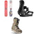 Jones Rally Cat Snowboard + Nebula FASE Snowboard Bindings + thirtytwo Lashed Double Boa Snowboard Boots - Women's 2027