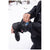 DG Handwear Company Granite Long Cut Mittens Black