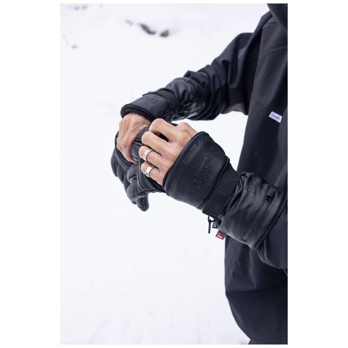 DG Handwear Company Granite Long Cut Gloves Black