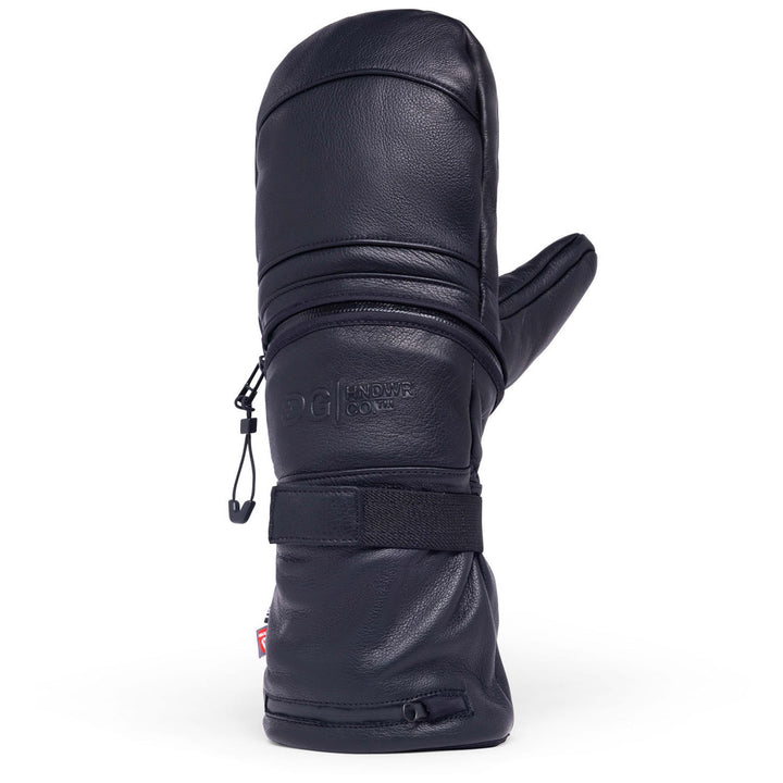 DG Handwear Company Granite Long Cut Mittens Black