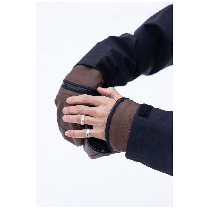 DG Handwear Company Granite Mittens Brown