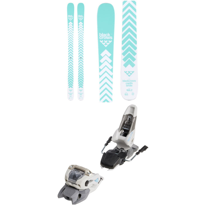 Black Crows Captis Birdie Skis - Women's 2027 + Marker Squire 11 Ski Bindings
