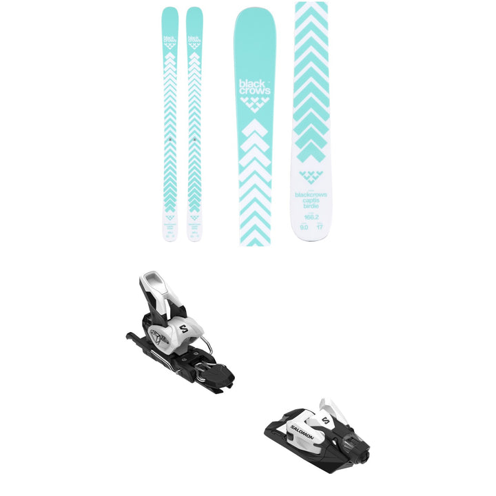 Black Crows Captis Birdie Skis - Women's + Salomon Strive 12 GW Ski Bindings 2027
