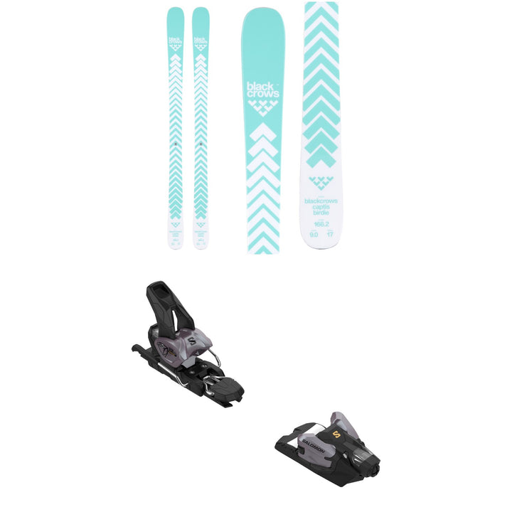Black Crows Captis Birdie Skis - Women's 2027 + Salomon Strive 12 GW Ski Bindings