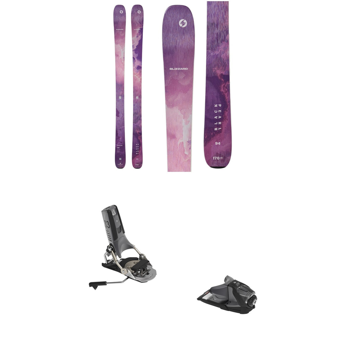 Blizzard Black Pearl 94 Skis - Women's + Look Pivot 2.0 13 GW Ski Bindings 2027
